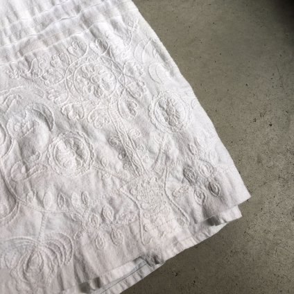 Vintage Hem Embroidery Gather Flared Skirtʥơ إɽ 㥶ե쥢ȡ