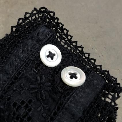 Antique Linen Pin Tuck Embroidery Nighty（アンティークリネン