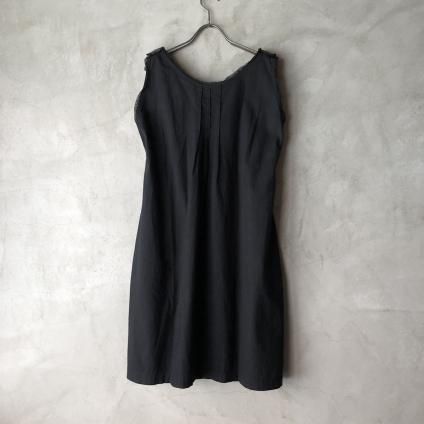 Antique Linen Pin Tuck Embroidery Nighty（アンティークリネン