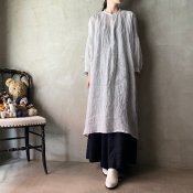 suzuki takayuki feather dress � （スズキタカユキ フェザードレス）sprinkling/nude stripe