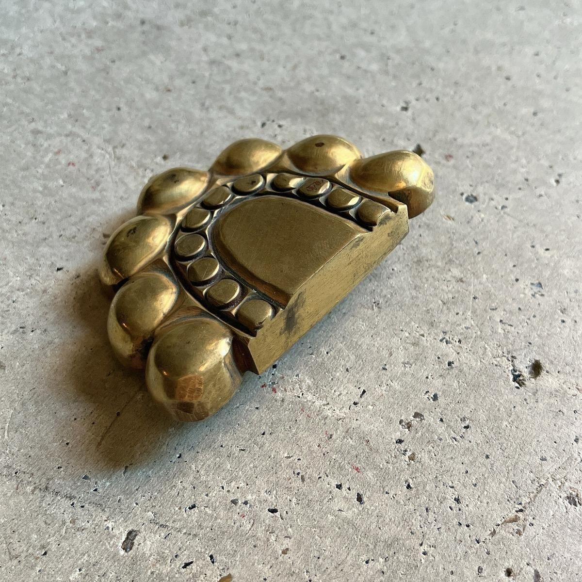 1940's French Galvanize Arched Brooch1940ǯ ե Х˥  ֥