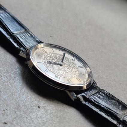 OMEGA DE VILLE（オメガ デビル）花模様 ローマンダイヤル- JeJe PIANO