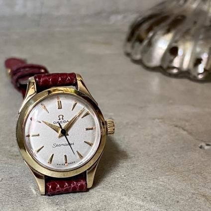 OMEGA Seamaster　オメガシーマスター　QUARTZ ゴールド オメガゴールドウォッチ - 腕時計・ジュエリーの通販・販売