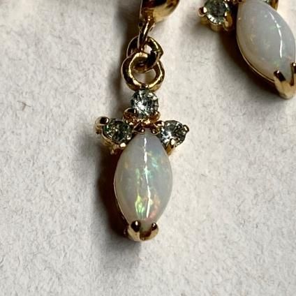  Vintage 9KYG Opal Earringsʥơ 9KYG ѡ ԥ