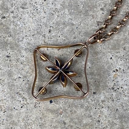 パールネックレス TIME SALE】パールアシンメトリーネックレス 49AV JUNKO SHIMADA