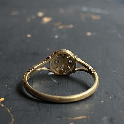 1900 - 20's 18KYG Diamond Ring190020ǯ 18KYG  󥰡