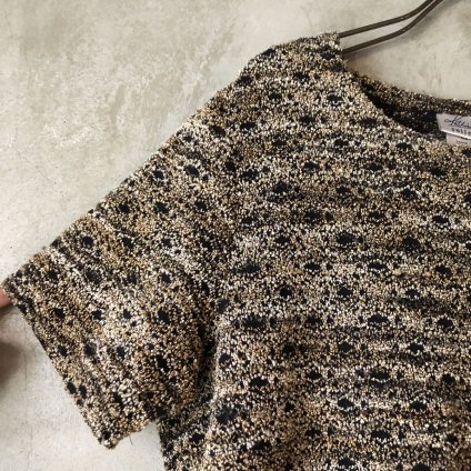 Vintage Boucle Knit T-shirt ʥơ ֡졼˥å ȥåץ