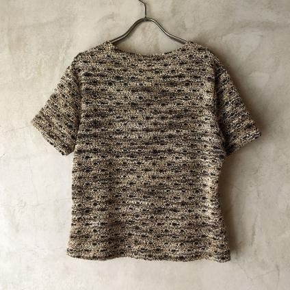 Vintage Boucle Knit T-shirt ʥơ ֡졼˥å ȥåץ