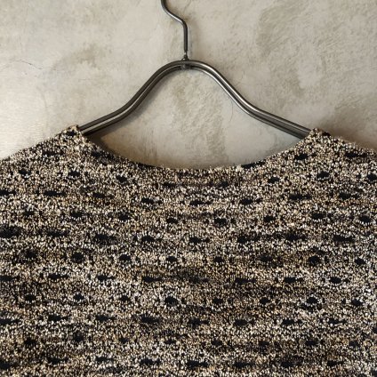 Vintage Boucle Knit T-shirt ʥơ ֡졼˥å ȥåץ