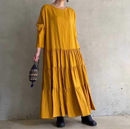 <img class='new_mark_img1' src='https://img.shop-pro.jp/img/new/icons38.gif' style='border:none;display:inline;margin:0px;padding:0px;width:auto;' />40OFFsuzuki takayuki  tiered dress ʥ業 ƥɥɥ쥹Ginkgo