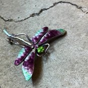 1910s Silver Enamel Dragonfly Brooch1910ǯ С ʥ ȥ ֥