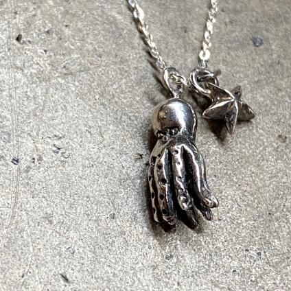 momocreatura Octopus and Tiny Star Necklaceʥ ͥå쥹 С