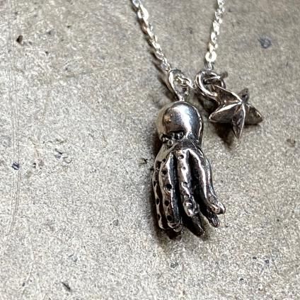 momocreatura Octopus and Tiny Star Necklaceʥ ͥå쥹 С