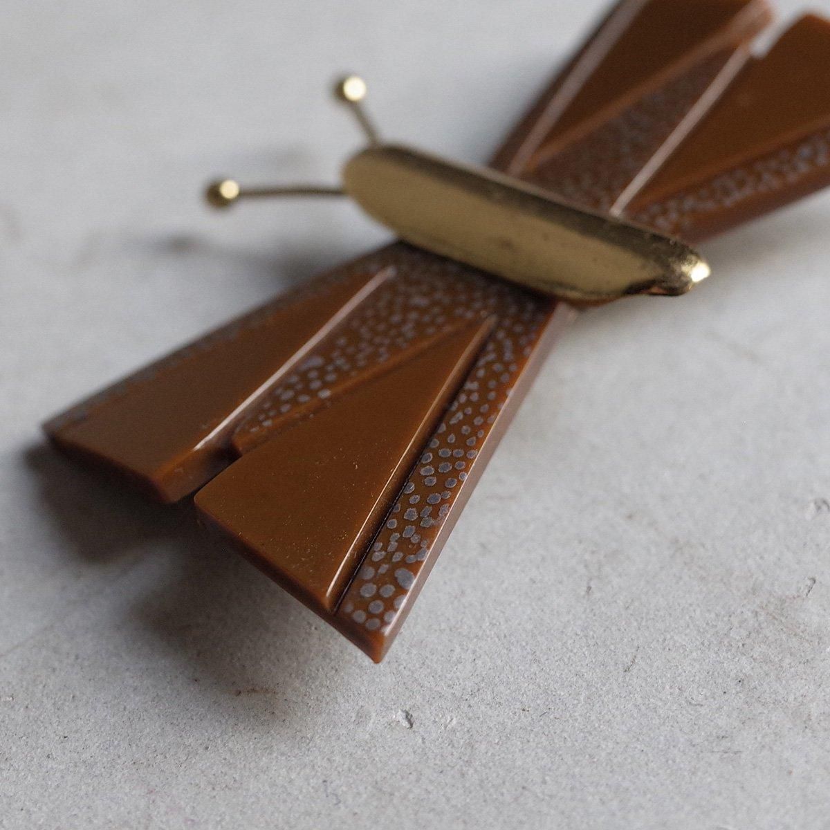 她ȡܥʡ Хե饤 ֥Auguste Bonaz Butterfly BroochDead Stock