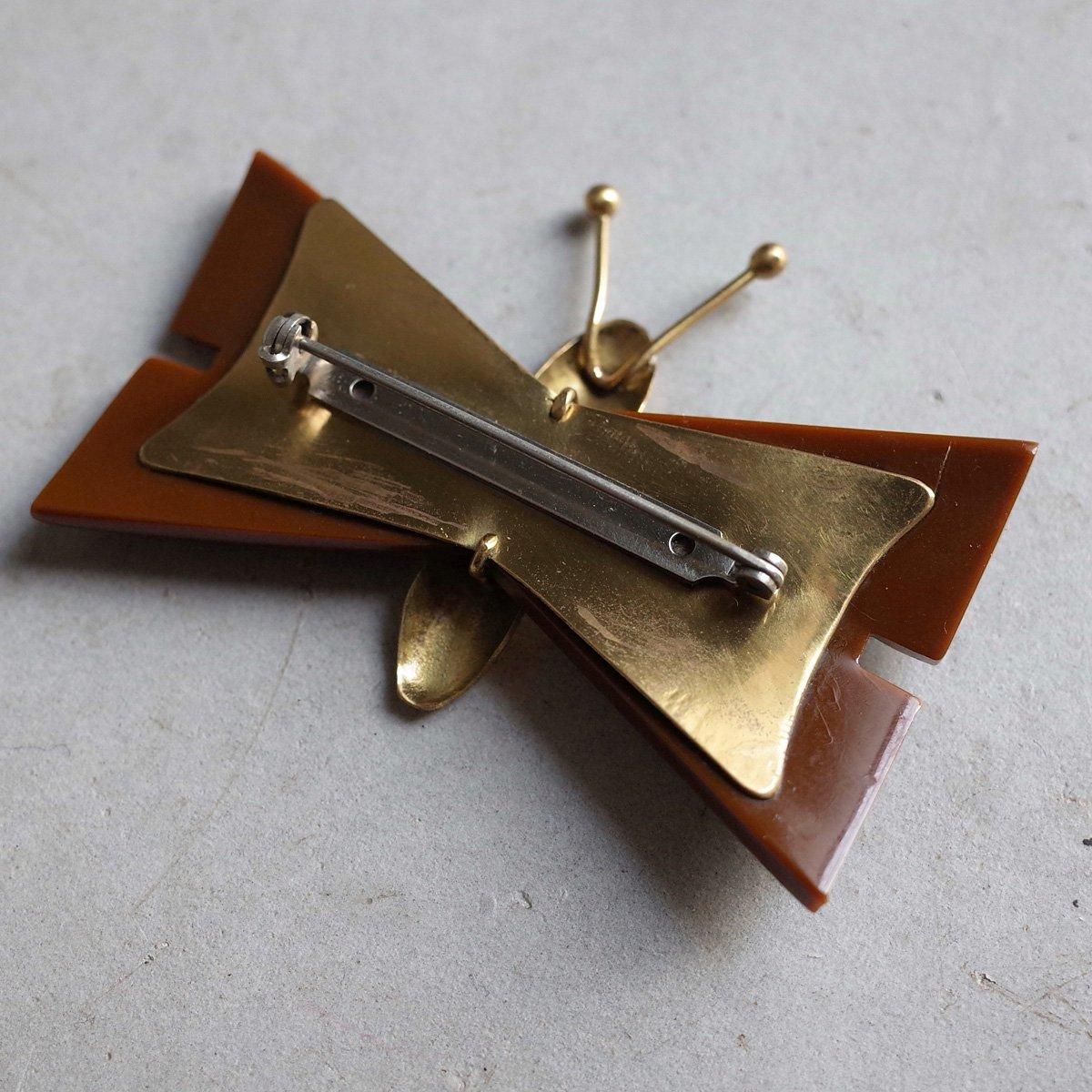 她ȡܥʡ Хե饤 ֥Auguste Bonaz Butterfly BroochDead Stock