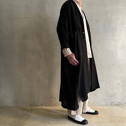 suzuki takayuki shirt coat（スズキタカユキ シャツコート）Black 
