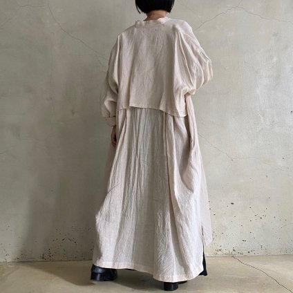 suzuki takayuki shirt coat（スズキタカユキ シャツコート）Nude/Unisex- JeJe PIANO ONLINE  BOUTIQUE 神戸のアンティーク時計,ジュエリー,ファッション専門店