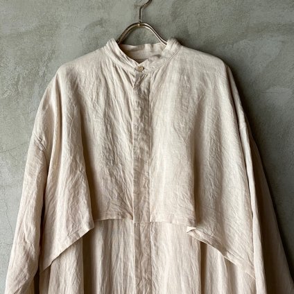 suzuki takayuki shirt coat（スズキタカユキ シャツコート）Nude/Unisex