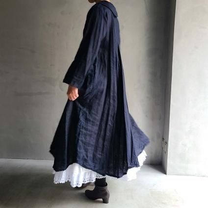 HALLELUJAH 14, Robe a col claudine (1900)ʥϥ ǥ̤ζߤΥɥ쥹Charcoal Indigo