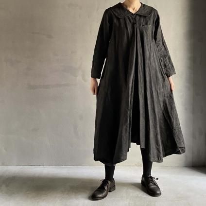 【一度のみの使用】ALAiA/2007エディションウールクリノリンドレス HALLELUJAH 14, Robe a col claudine (1900)（ハレルヤ