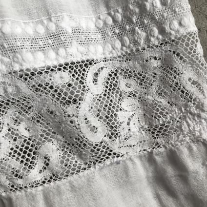Antique Cotton Leavers Lace Skirt(アンティーク コットン Antique Cotton Leavers Lace Skirt(アンティーク コットン
