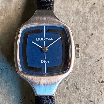 DIOR by BULOVA（ディオール バイ ブローバ）ネイビー文字盤