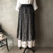 Vintage Russell Lace Pleated Skirt（ヴィンテージ ラッセルレース プリーツスカート）