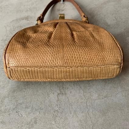 Vintage Beige Lizard Leather Bagʥơ ١ꥶɳץХå