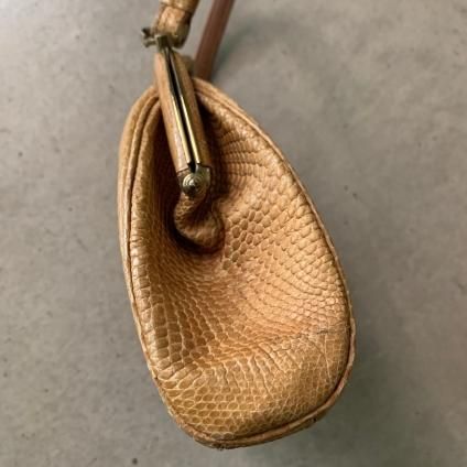 Vintage Beige Lizard Leather Bagʥơ ١ꥶɳץХå