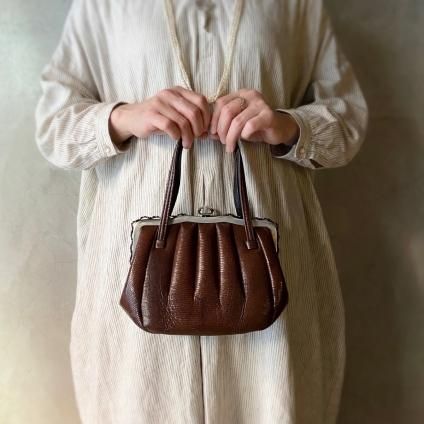 Vintage Brown Lizard Leather Bagʥơ ֥饦ꥶɳץХå