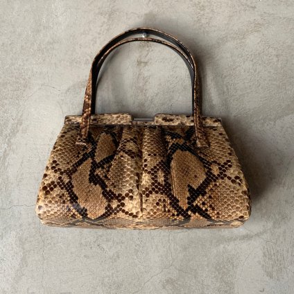 Vintage Python Leather Bagʥơ ѥץХåˡ