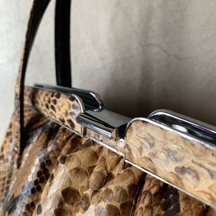 Vintage Python Leather Bagʥơ ѥץХåˡ