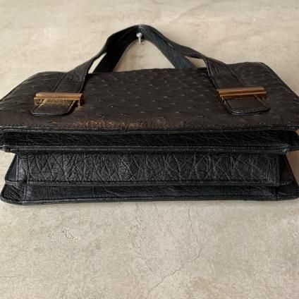 ヴィンテージオーストリッチ・ハンドバッグ Vintage Ostrich Bag（オーストリッチ ヴィンテージバッグ