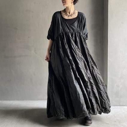 VINCENT JALBERT Parachute Dress (󥻥 ١ ѥ饷塼 ɥ쥹 ) Black