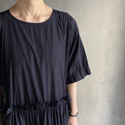 VINCENT JALBERT Double Smock Dress Short (󥻥 ١ ֥륹åɥ쥹 ) Navy