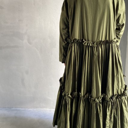 VINCENT JALBERT Double Smock Dress Coat (ヴィンセント ジャルベール