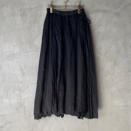  suzuki takayuki long skirt（スズキタカユキ ロングスカート）Black