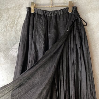  suzuki takayuki long skirt（スズキタカユキ ロングスカート）Black