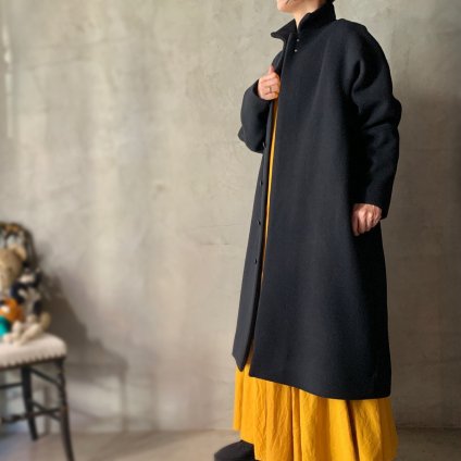 suzuki takayuki standing-collar coat（スズキタカユキ