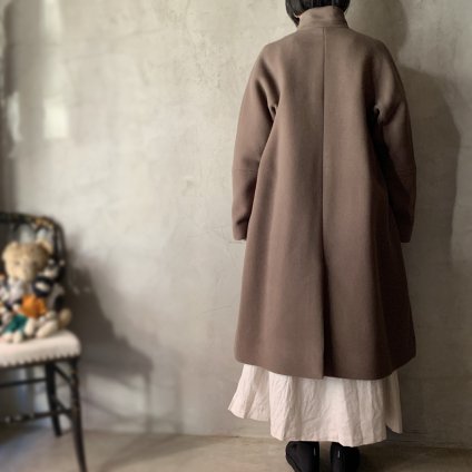 suzuki takayuki standing-collar coat（スズキタカユキ 