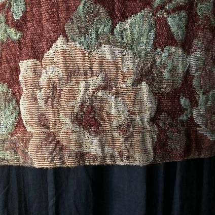 Vintage Gobelin Weave Floral Round Collar Jacketʥơ ֥󿥤  ݶ 㥱åȡ