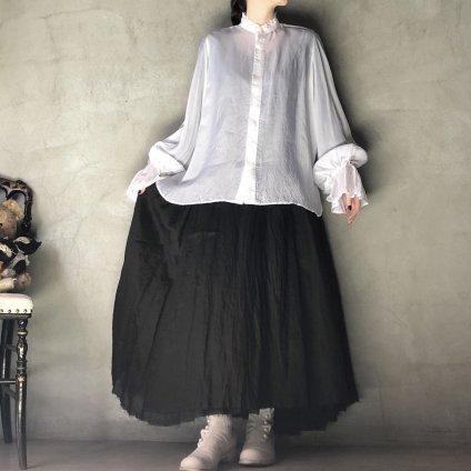 suzuki takayuki bishp-sleeve blouse（スズキタカユキ ビショップ 