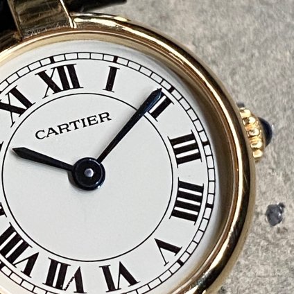 Cartier Mini VENDOME （カルティエ ミニ ヴァンドーム ）18KYG 金無垢 純正尾錠・国際保証書