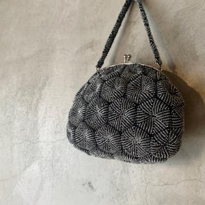 Vintage Woven Beads Bag（ヴィンテージ ヘキサゴン柄 ビーズ