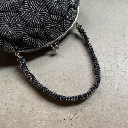 Vintage Woven Beads Bag（ヴィンテージ ヘキサゴン柄 ビーズ編みバッグ）