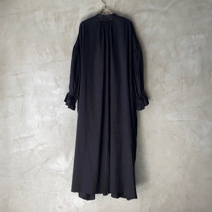 suzuki takayuki  puff-sleeve shirt dress ʥ業 ѥե꡼֥ĥɥ쥹Black