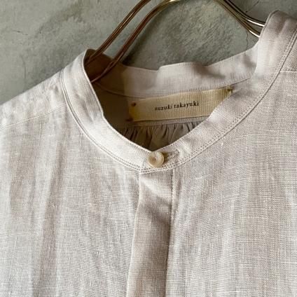 suzuki takayuki puff-sleeve shirt dress (スズキタカユキ suzuki takayuki puff-sleeve shirt dress (スズキタカユキ