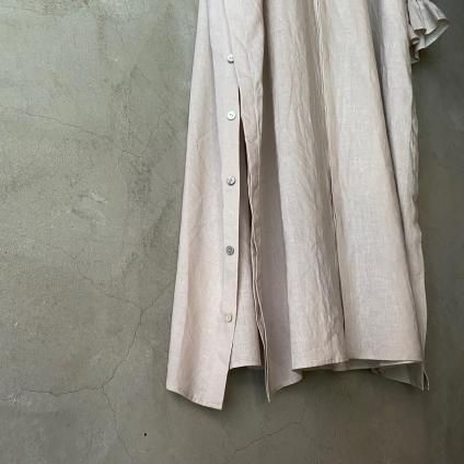 suzuki takayuki puff-sleeve shirt dress (スズキタカユキ suzuki takayuki puff-sleeve shirt dress (スズキタカユキ