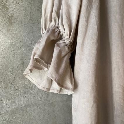 suzuki takayuki puff-sleeve shirt dress (スズキタカユキ suzuki takayuki puff-sleeve shirt dress (スズキタカユキ