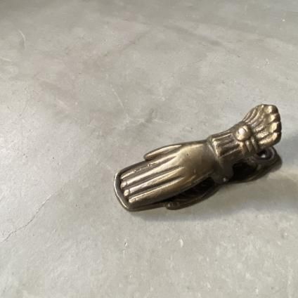 Brass Victorian Hand Clip (真鍮 ヴィクトリアン ハンド Brass Victorian Hand Clip (真鍮 ヴィクトリアン ハンド